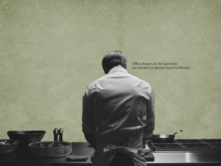 Man stove sink pan quote - a sink free wallpaper
