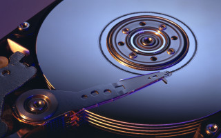 Hard drive blue disk metal - hard surface free wallpaper for desktop