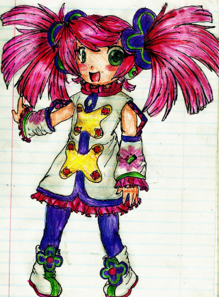 Girl pink hair hat roller - pink hair and a hat free wallpaper