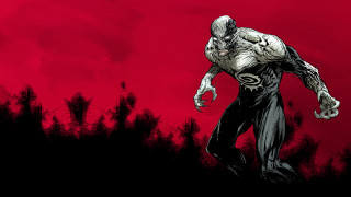 Man red background bloody face - ben templesmith free wallpaper for desktop