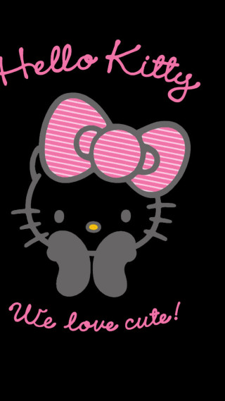 Hello kitty shirt bow head - pop surrealism free wallpaper for mobile