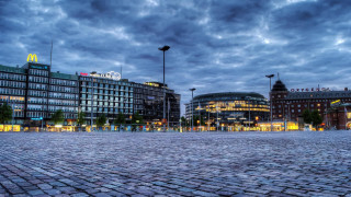 City street buildings cloudy sky - berlin secession free wallpaper for desktop