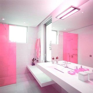 Bathroom pink light white countertop - the ceiling free wallpaper for tablet