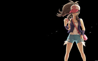 Woman baseball cap shorts hand - her phone free wallpaper