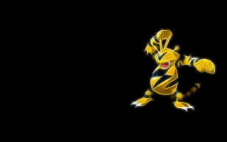 Yellow black pokemon basketball raytraced - a basketball in the air free wallpaper