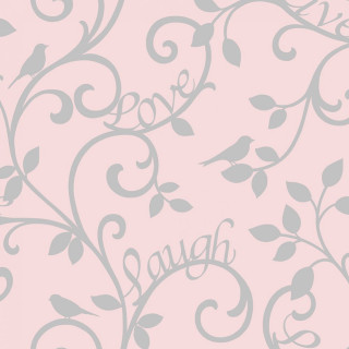Pink gray wallpaper leaves love - gray free wallpaper for tablet