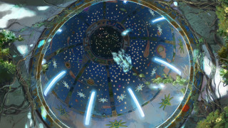 Circular object sky background stars - the fifth element artifact free wallpaper