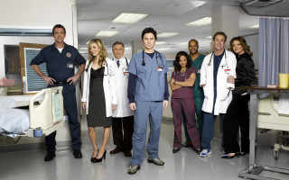 Doctors nurse hospital room group - dan scott free wallpaper