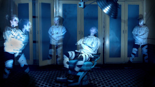 Room chair mirror reflection person - christian w. staudinger free wallpaper