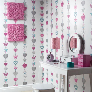 Desk mirror vanity hearts wall - a mirror free wallpaper for tablet