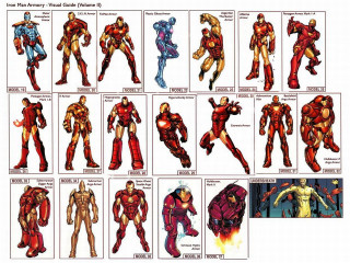 Iron man character sheet avengers - alan davis free wallpaper