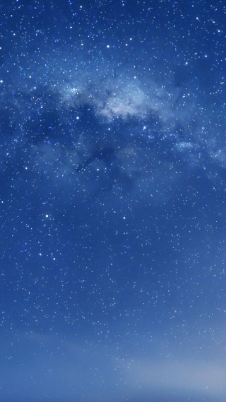 Man beach night sky stars 2 - free sky wallpaper for mobile