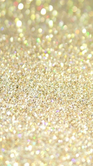 Glitter background closeup gold white - pearlescent free wallpaper for mobile