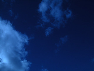 Plane flying sky clouds blue 9 - free sky wallpaper