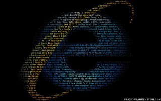Computer screen large letter dark - letter free wallpaper for desktop