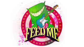 Cartoon character guitar feed me - me free wallpaper