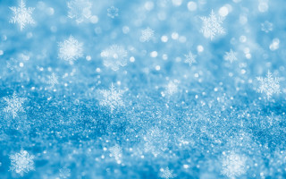 Blue background snowflakes sky white - ambient free wallpaper