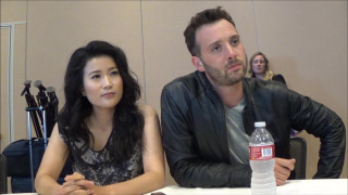 Man woman table water camera - david park free wallpaper for desktop