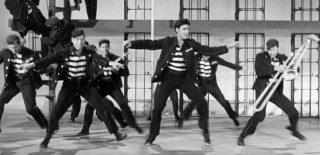 Dancing men black white outfits - alberto vargas free wallpaper