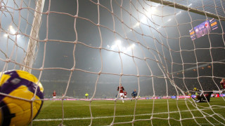 Soccer ball goal net crowd - the stand free wallpaper for desktop