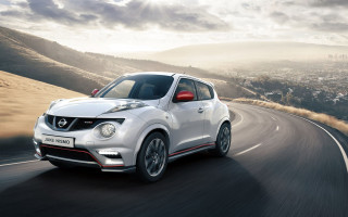 White nissan juke mountain road - the mountain free wallpaper