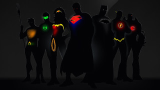 Costumed group glowing eyes capes - costume free wallpaper for desktop