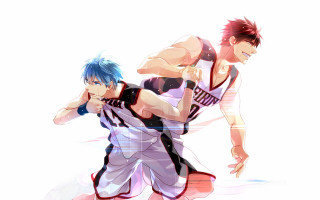 Anime characters basketball graphic style - graphic free wallpaper