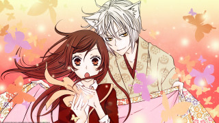 Anime couple long hair cat - long hair and a cat ears free wallpaper