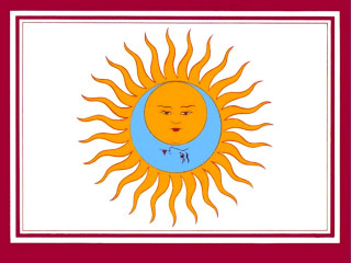 Sun face red border image - a red border free wallpaper