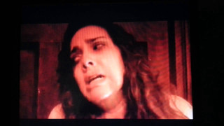 Man long hair looking television - a television screen free wallpaper