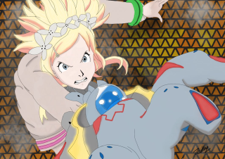 Cartoon character stuffed animal wall - a pattern free wallpaper for desktop