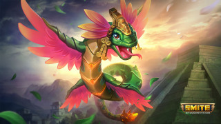 Green pink dragon gold crown - dragon free wallpaper