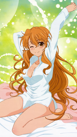 Aguri uchida long hair sitting - long hair free wallpaper for mobile