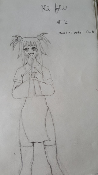 Girl ponytail holding phone handwritten - a phone free wallpaper for mobile