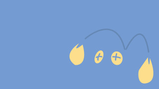 Blue background yellow drops water - blue background free wallpaper for desktop