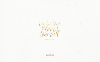 White background gold lettering says - little free wallpaper for desktop