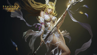 Woman sword fighter heroic stance - her body free wallpaper for desktop