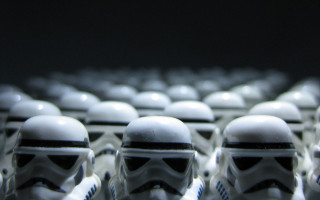 Star wars helmets row table - war free wallpaper for desktop