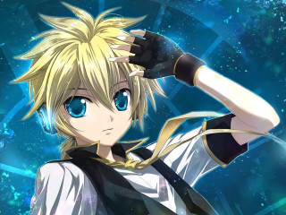 Blonde anime character blue eyes - blonde hair free wallpaper