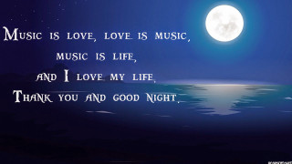 Full moon poem music love - free valentines wallpaper for desktop