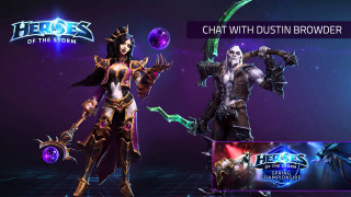 Hero of the storm character - a game free wallpaper