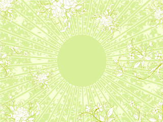 Green white floral background circle - green background free wallpaper for desktop