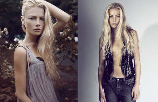 Large breast small breast posing - christen dalsgaard free wallpaper