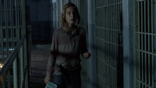 Woman hallway jail cell candle - her hand and a book in her other hand free wallpaper