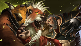 Man wolf head wolf face - hearthstone free wallpaper