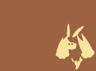 Brown white rabbit red eye - a red eye free wallpaper for desktop