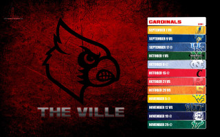 Red black wallpaper cardinal logo - the name of the team free wallpaper