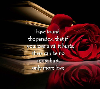 Red rose table book quote 2 - top of a table next free wallpaper for tablet