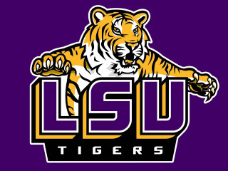 Lsu tiger logo purple background 2 - the viewer free wallpaper