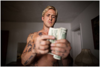 Man tattoos money gun pointing - bryan organ free wallpaper